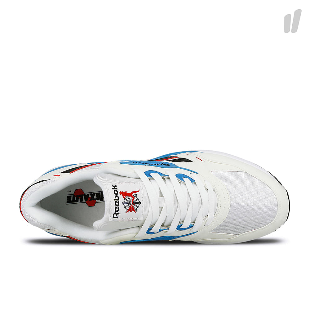 Reebok bolton Chalk-White-Red Rush-California Blue-Black Sneakers Detailfoto | Overkill