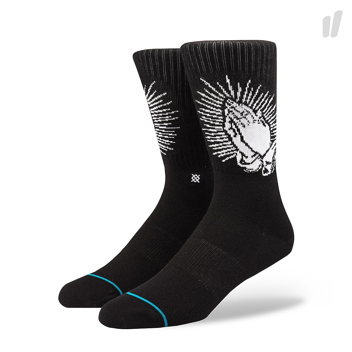 Stance Spirito Socks Black Socks M526C17SPI-BLK | Overkill