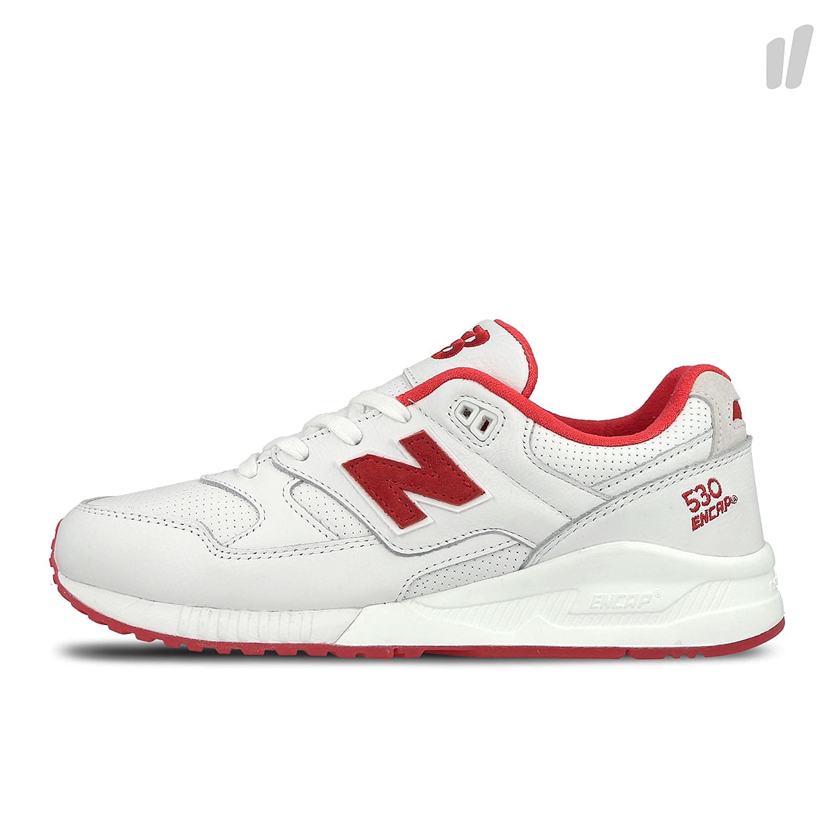 New Balance m 530 eca White / Red Sneakers 573051-60-4 | Overkill