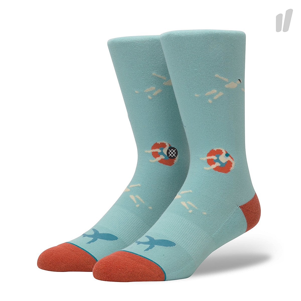 Stance Lunchbreak Socks Blue Socks M545A17LUN-BLU | Overkill