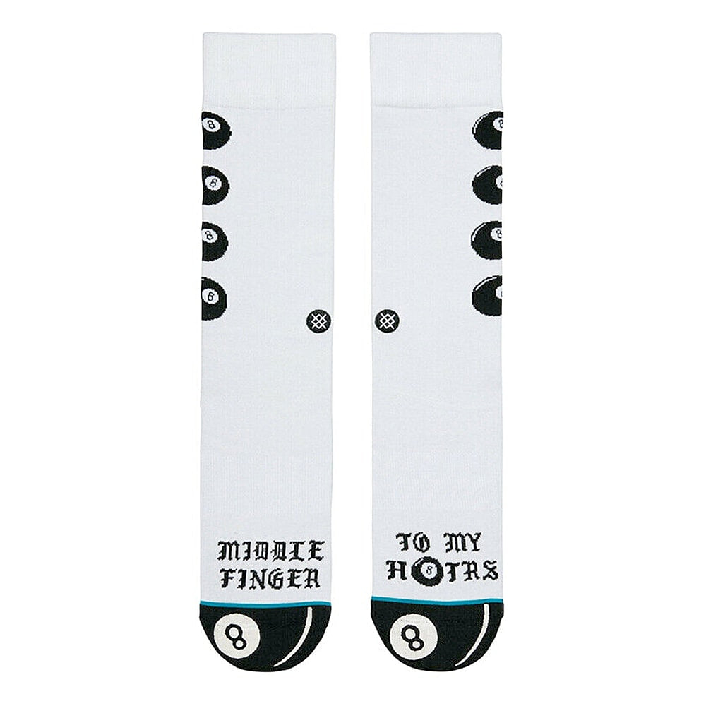 Stance H8ters Socks White Socks Material | Overkill