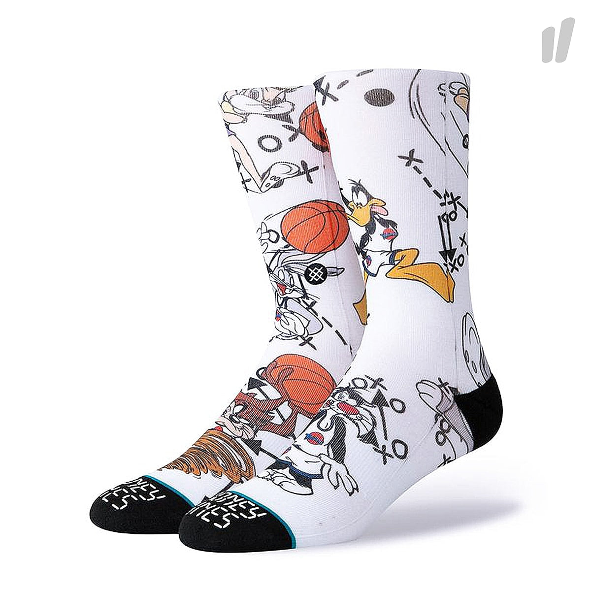 Stance Tunes Socks White Socks M545D18TUN-WHT | Overkill