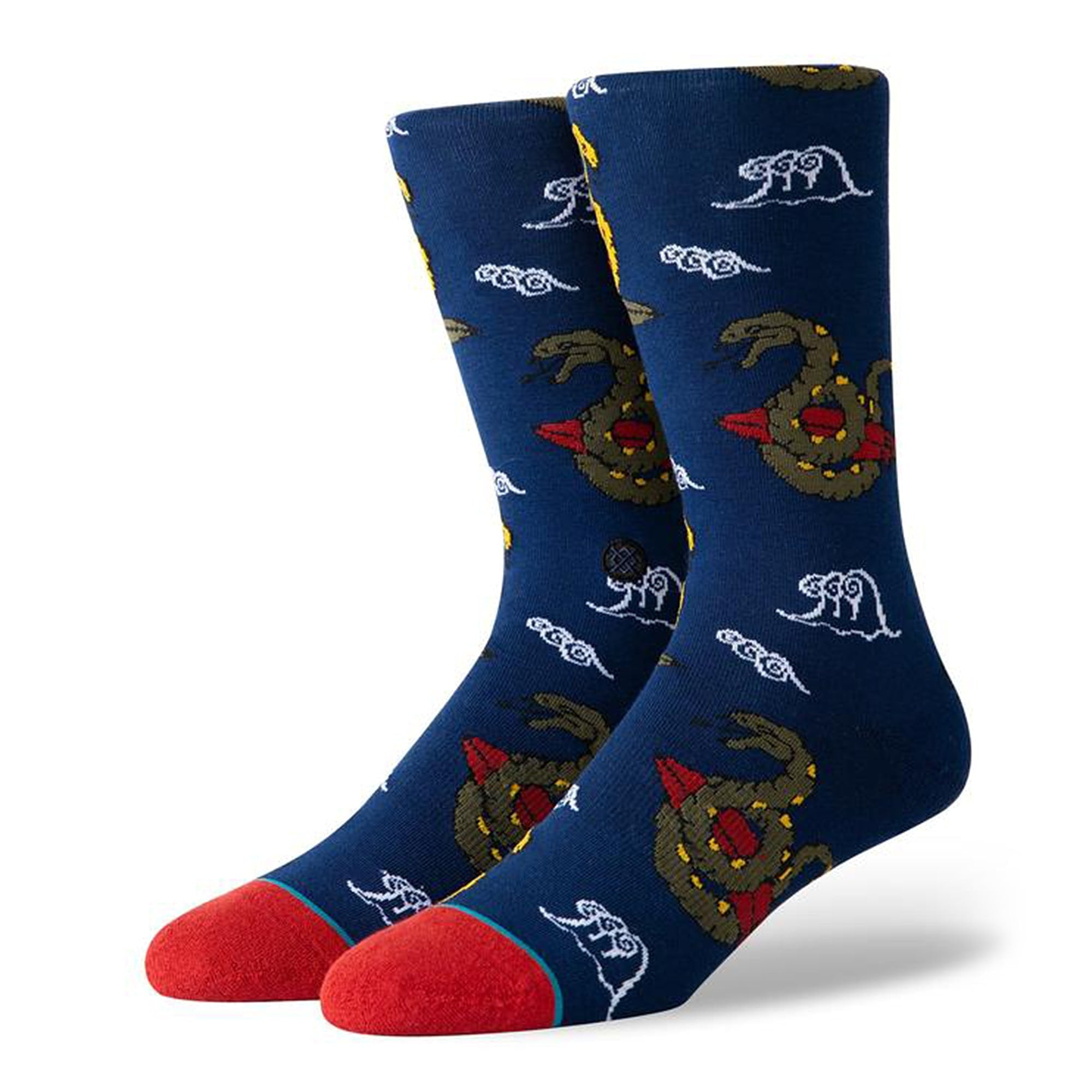 Stance Get Snaked Socks Navy Socks M545D19GET-NVY | Overkill