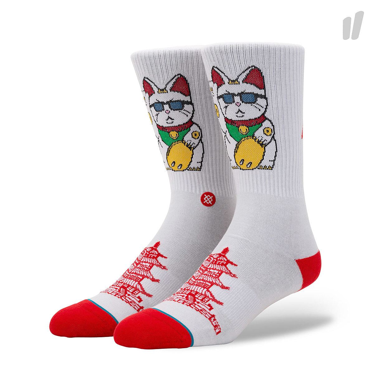 Stance Thank You Enjoy Socks White Socks M546C18TYE-WHT | Overkill