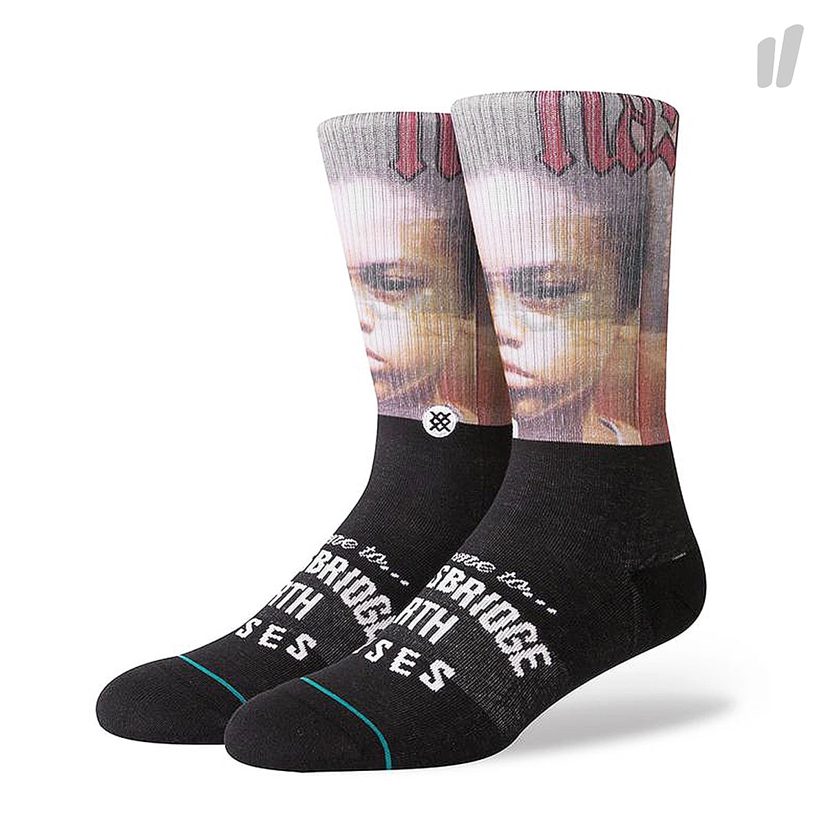 Stance NAS Socks Black Socks M546D18NAS-BLK | Overkill