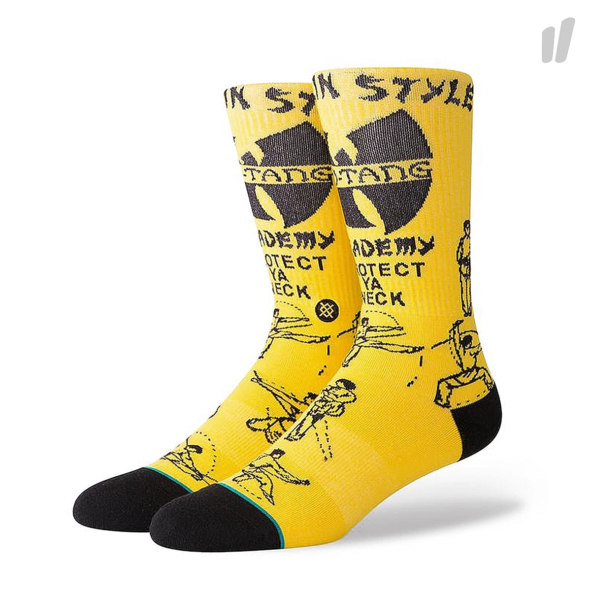 Stance Protect Ya Neck Socks Yellow Socks M546D18PRO-YEL | Overkill