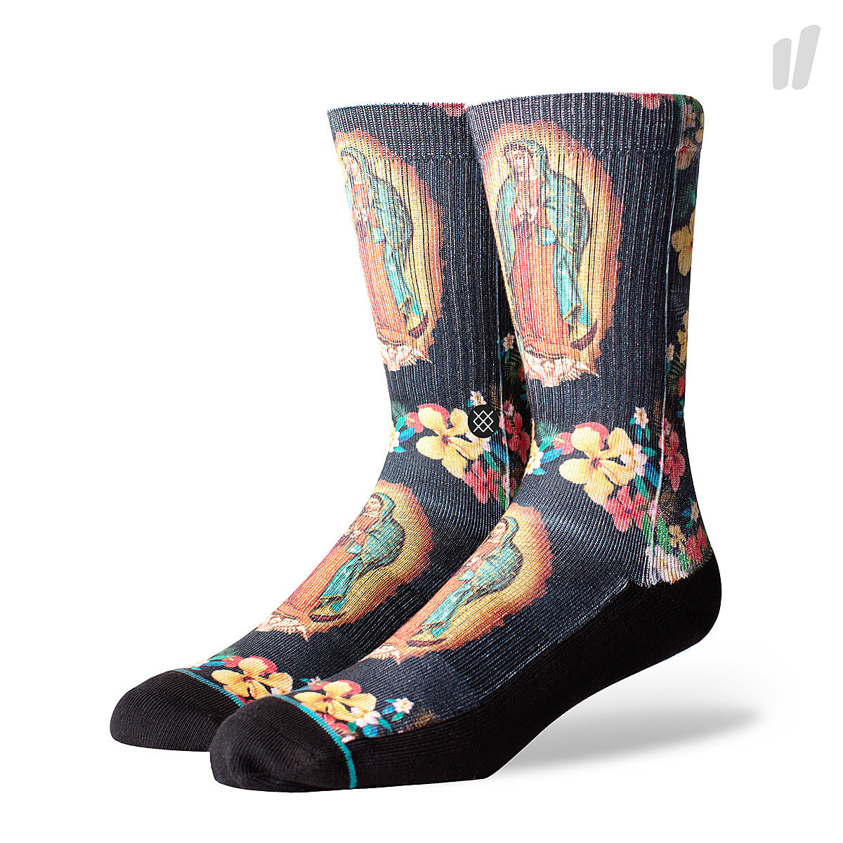 Stance Madre Santa Socks BLK Socks M556A17MAD-BLK | Overkill
