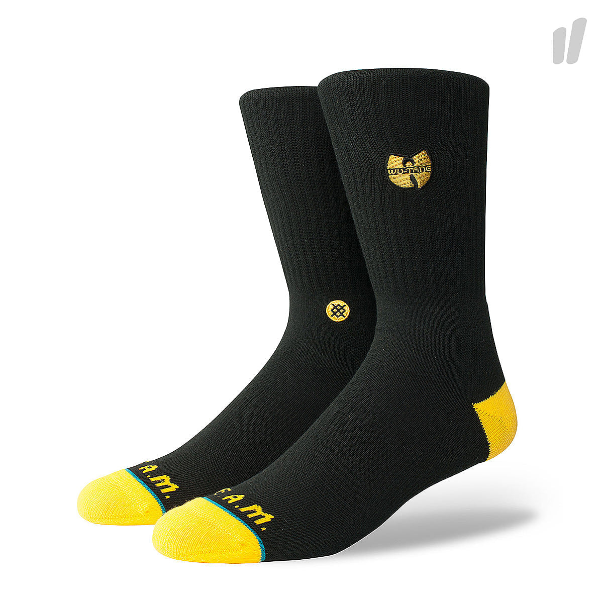 Stance Wu-Tang Patch Socks Black Socks M556A18WUT-BLK | Overkill