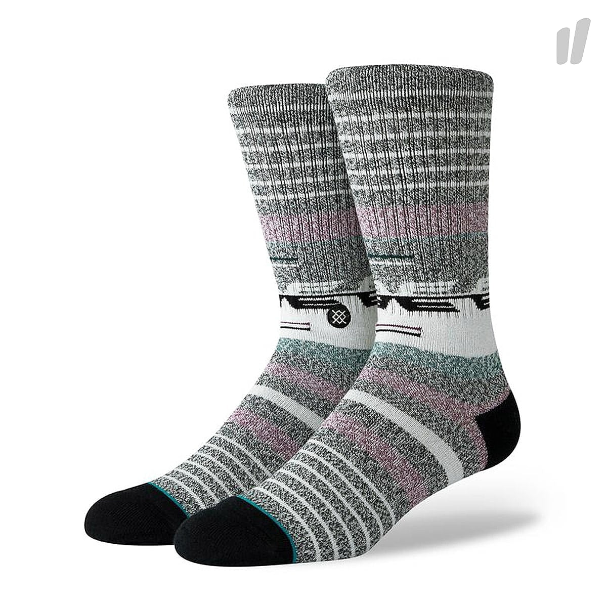 Stance Nambung Socks Black Socks M556A19NAM-BLK | Overkill