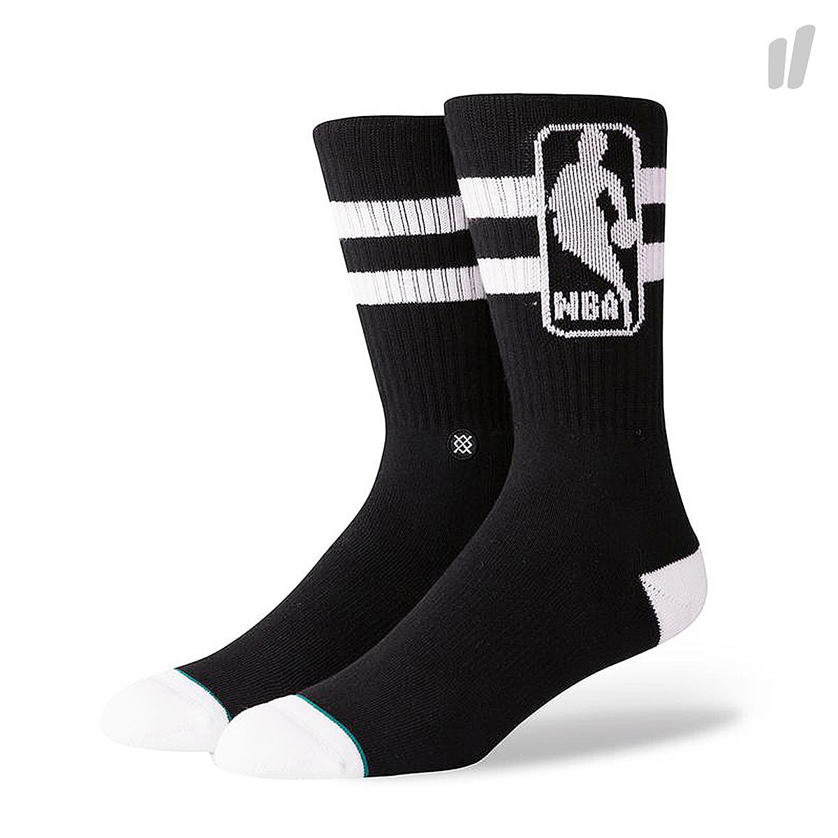 Stance NBA Logoman Oversize Socks Black Socks M556D18NBA-BLK | Overkill