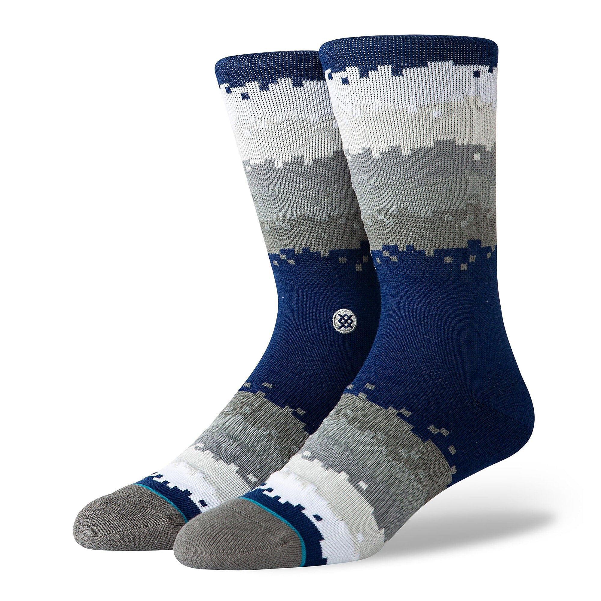 Stance Digi Stripe Socks Blue Socks M556D19DIG-BLU | Overkill