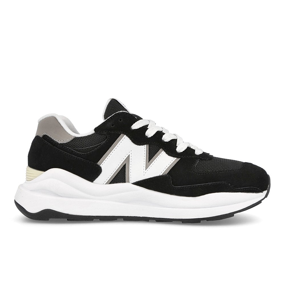New Balance 57/40 White-Black Low Top Sneakers Silhouette | Overkill