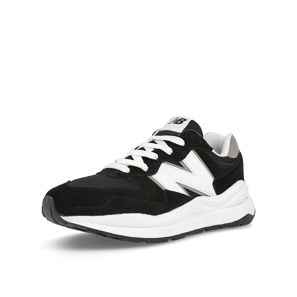 New Balance 57/40 White-Black Low Top Sneakers Close Up | Overkill