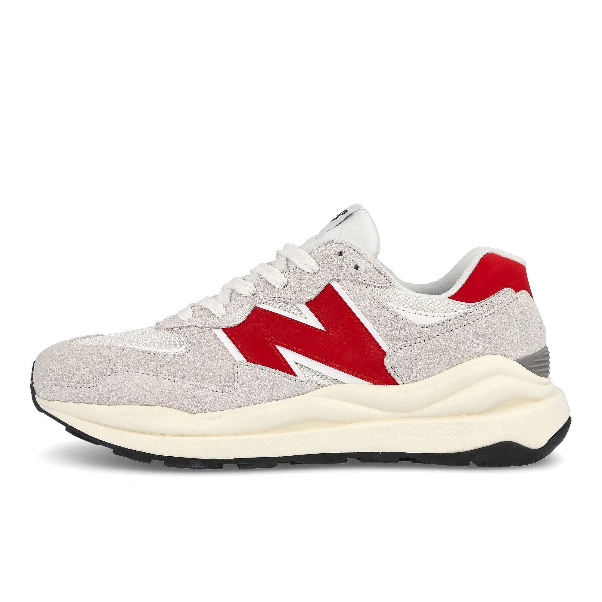 New Balance 57/40 Beige-Grey-Red Low Top Sneakers M 5740 CC | Overkill