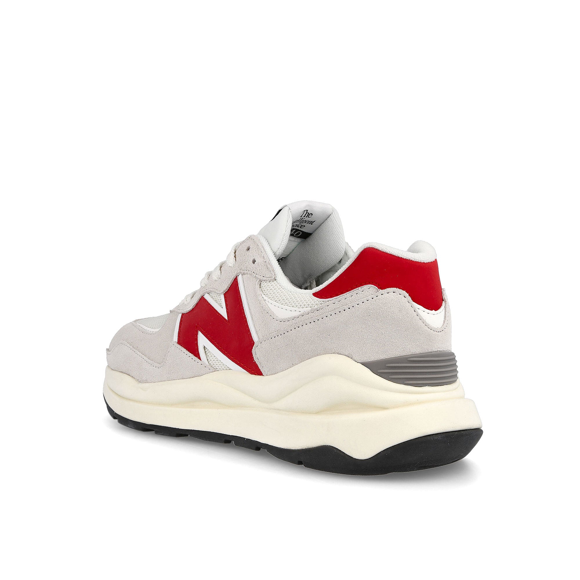 New Balance 57/40 Beige-Grey-Red Low Top Sneakers Material | Overkill