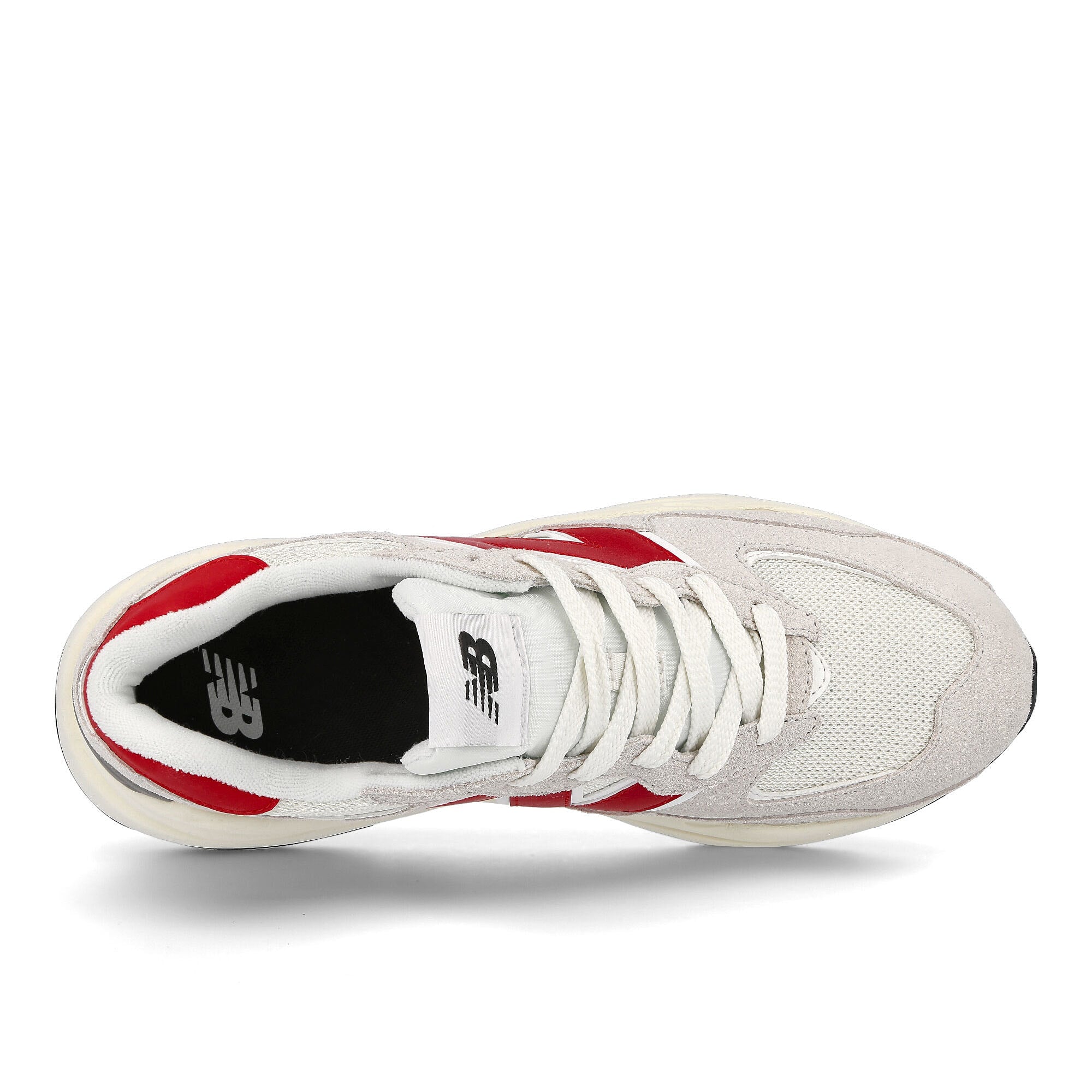 New Balance 57/40 Beige-Grey-Red Low Top Sneakers Detailfoto | Overkill