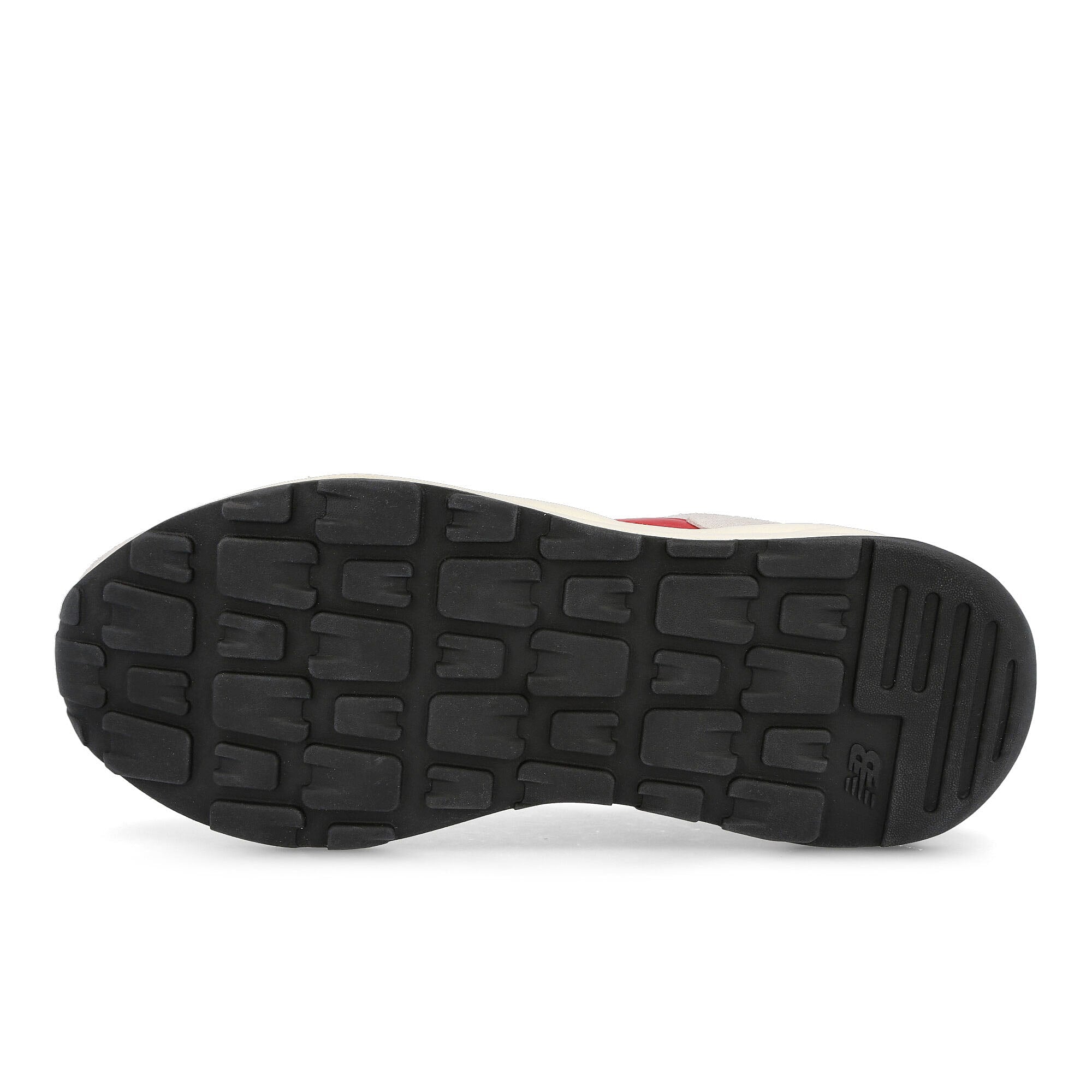 New Balance 57/40 Beige-Grey-Red Low Top Sneakers Detail View 1 | Overkill