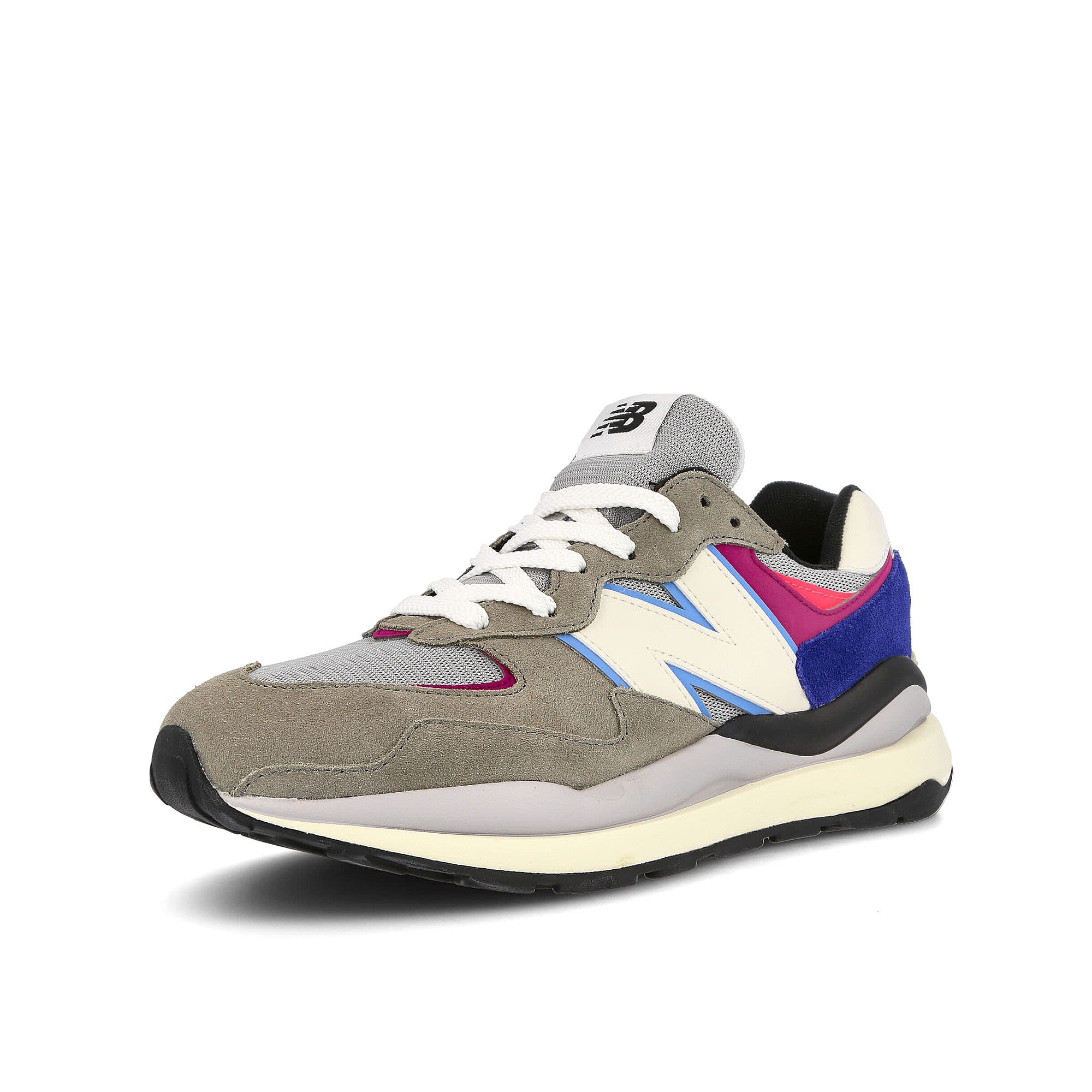 New Balance m 57/40 dd1 Grey-Blue-Purple Sneakers Close Up | Overkill