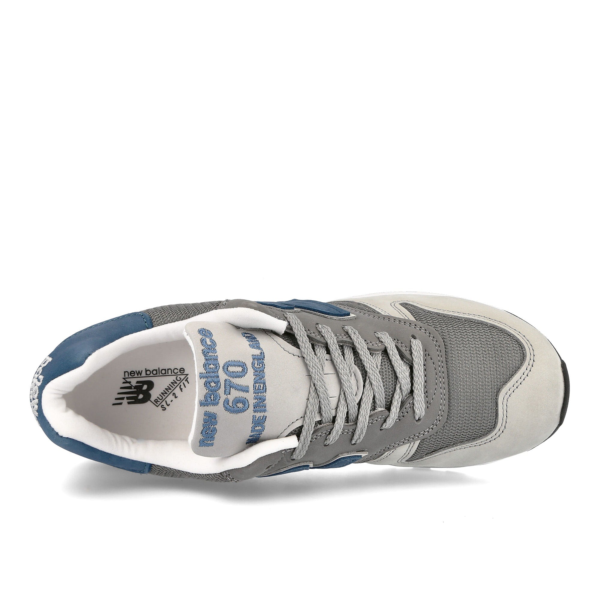 New Balance m 670 bsg Blue-Grey Low Top Sneakers Detailfoto | Overkill