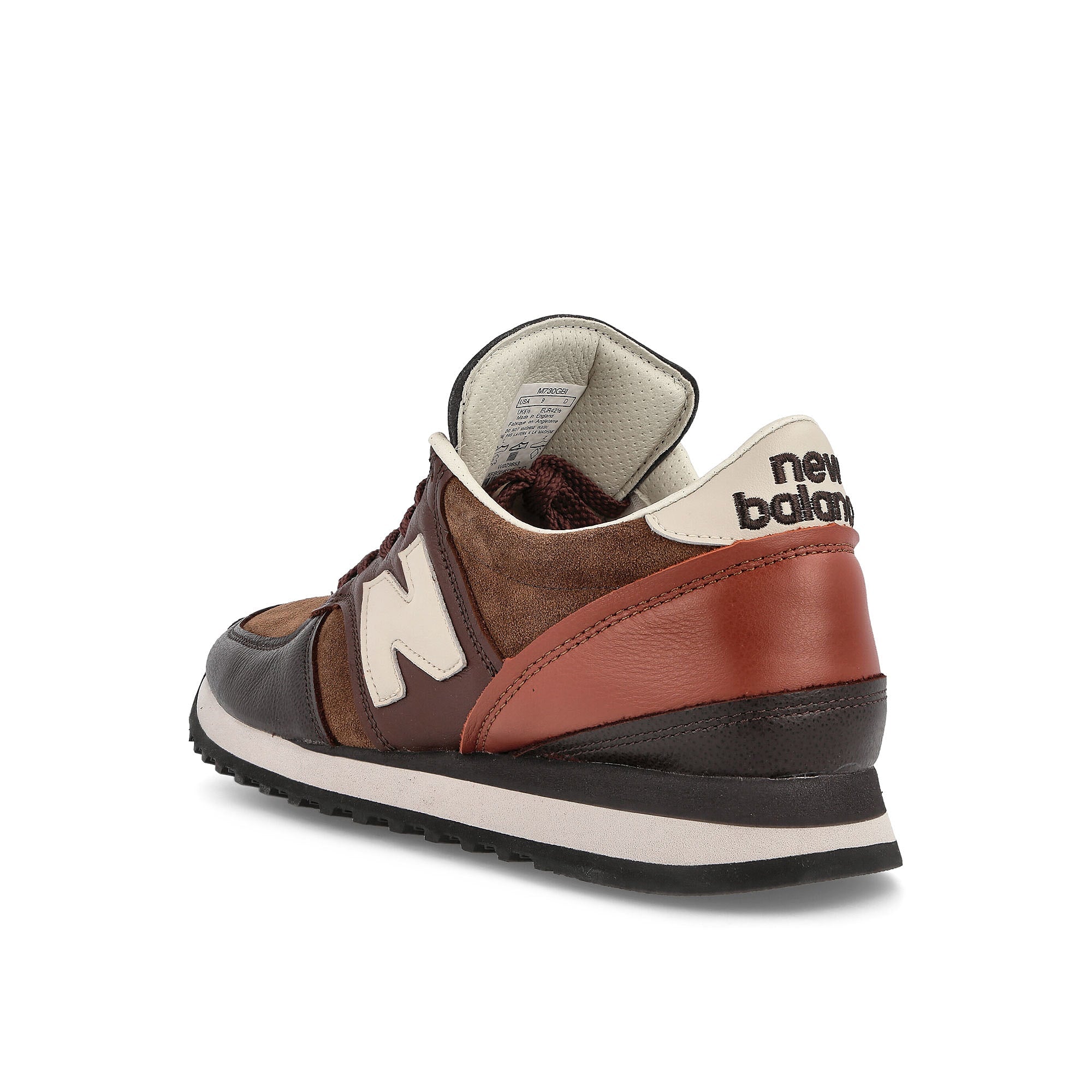 New Balance M730GBI French Roast / Feather Gray Low Top Sneakers Material | Overkill