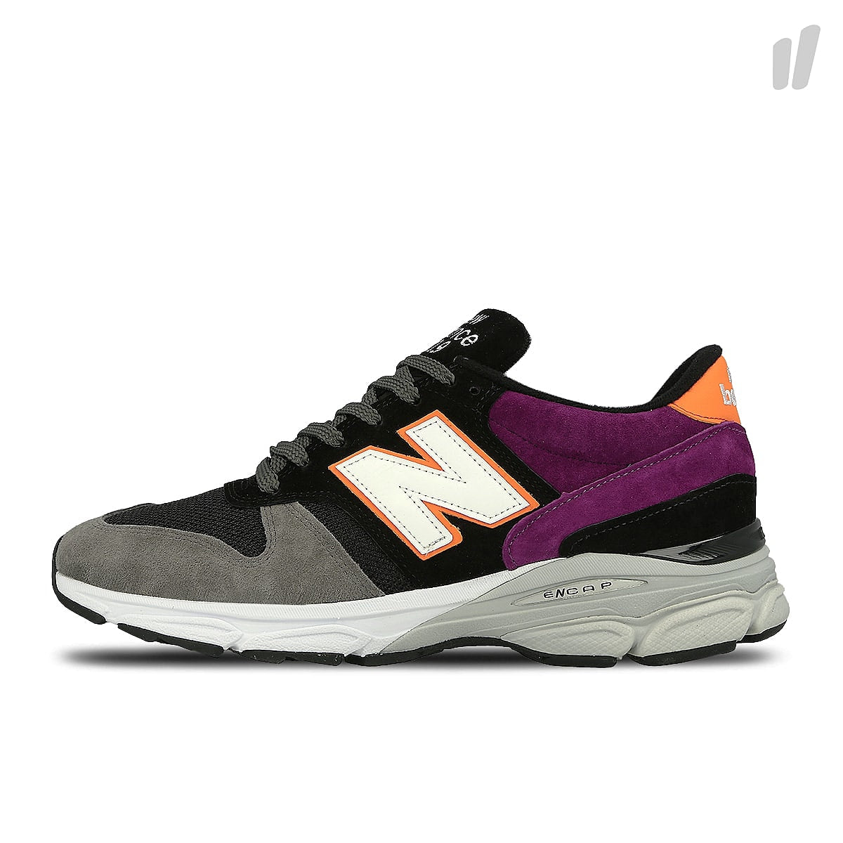 New Balance m 770.9 scf Black-Orange Low Top Sneakers 614871-60-8 | Overkill