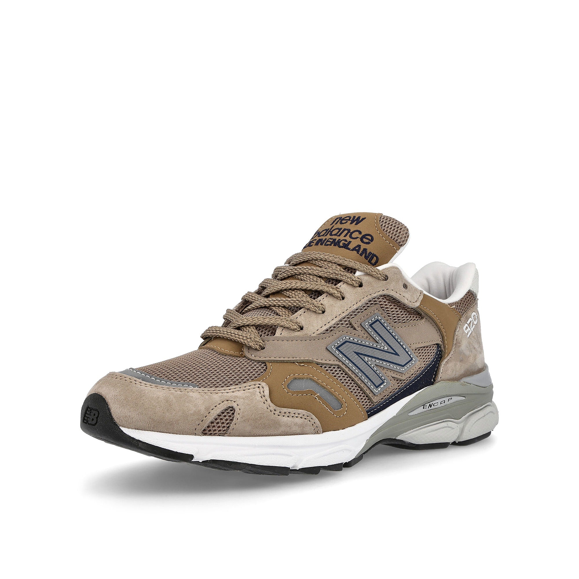 New Balance m 920 sds Brown Low Top Sneakers Close Up | Overkill