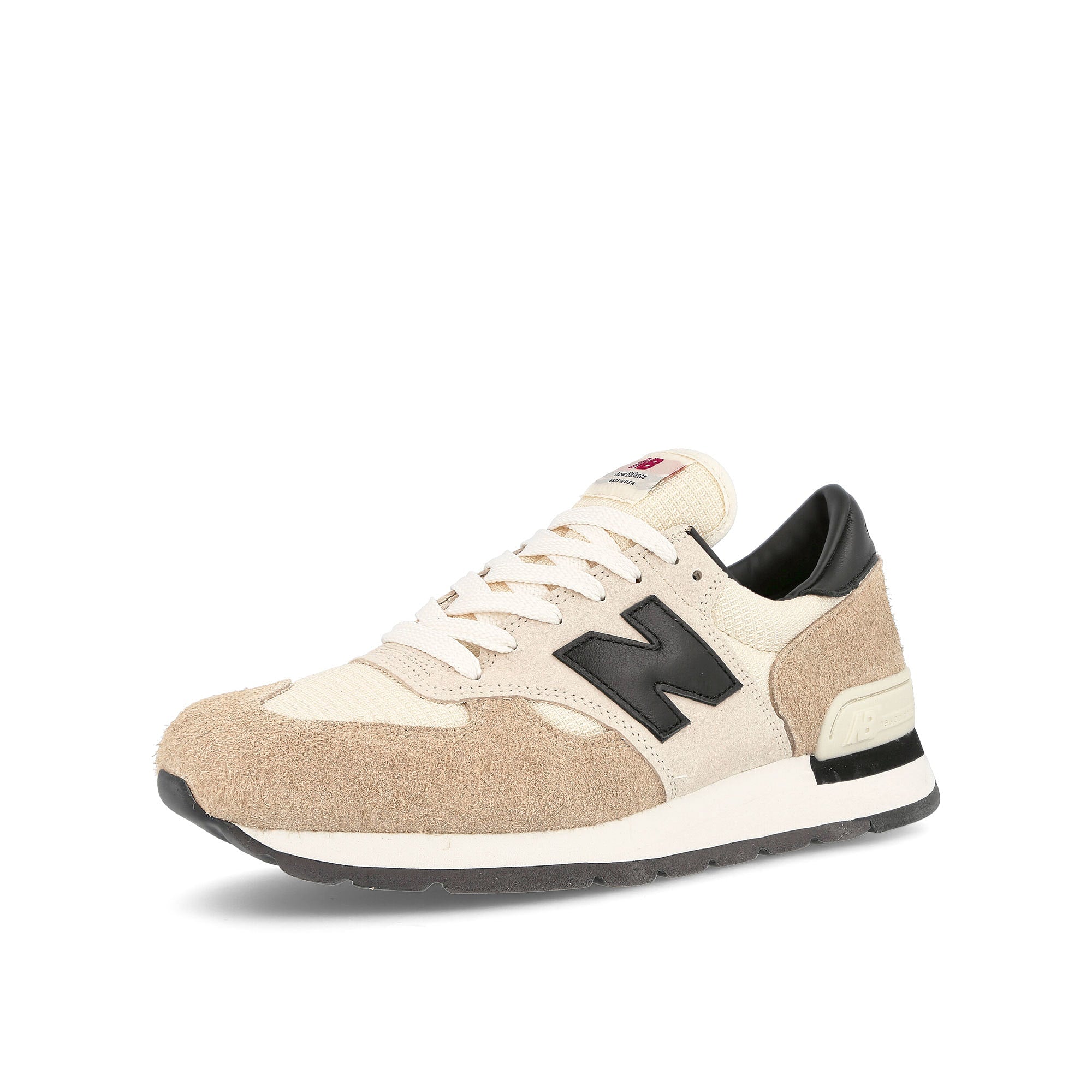 New Balance m990ad1 Brown Low Top Sneakers Close Up | Overkill