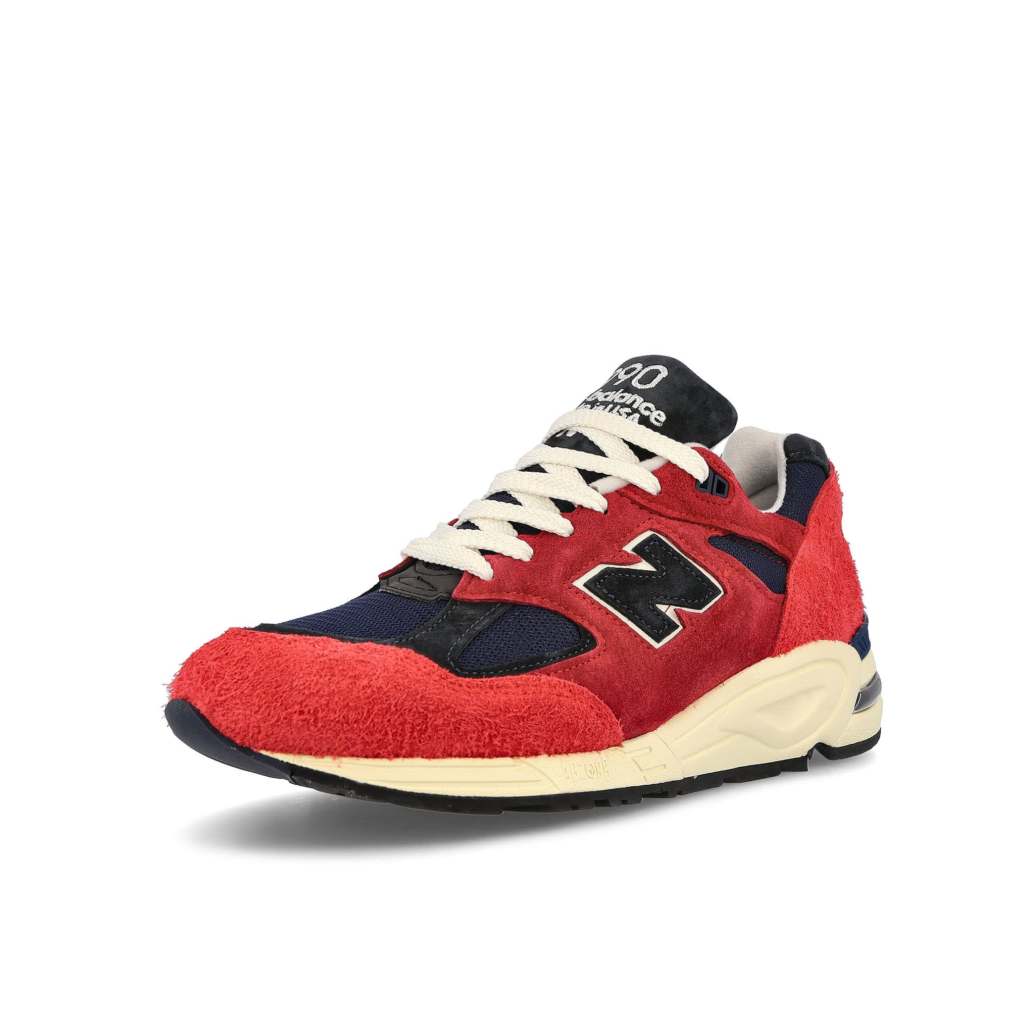 New Balance M990AD2 Chrysanthemum-Navy Low Top Sneakers Close Up | Overkill