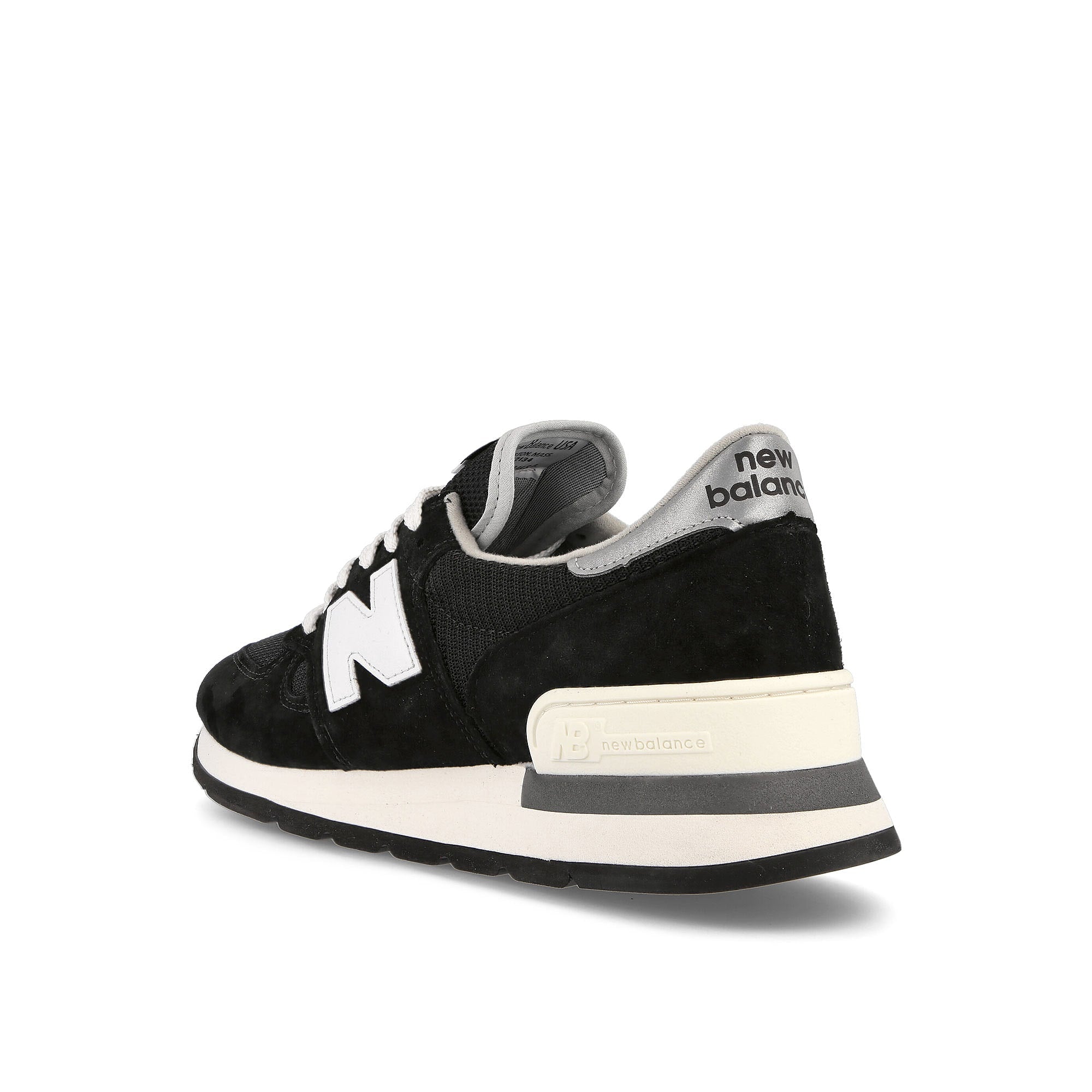 New Balance m990bk1 Black Low Top Sneakers Material | Overkill