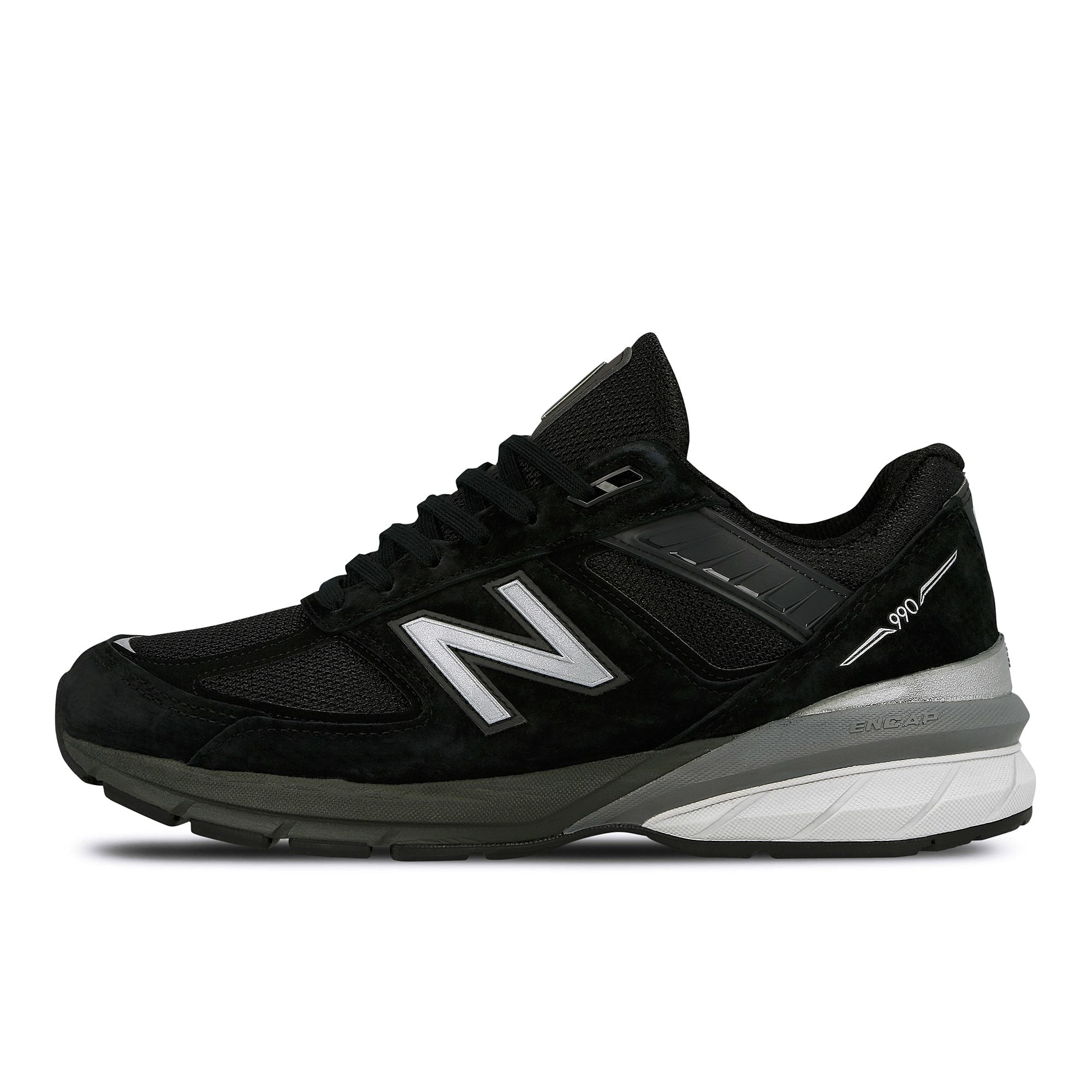 New Balance m 990 bk5 Black-Silver Low Top Sneakers 721801-60-8 | Overkill