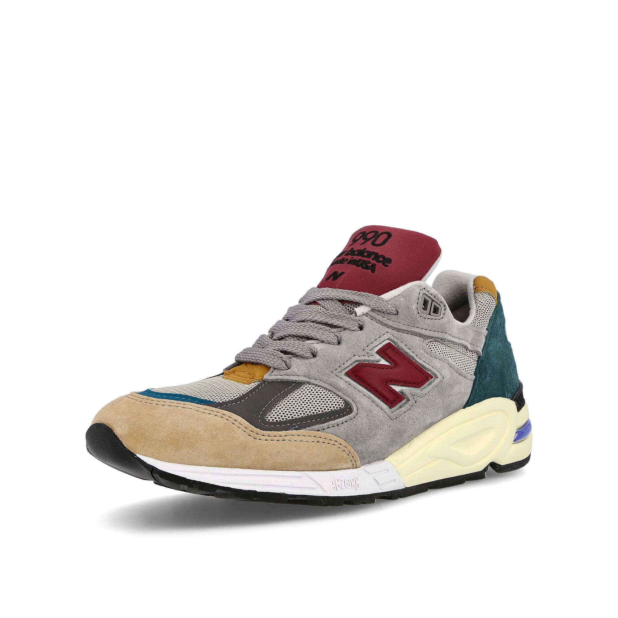 New Balance m 990 cp2 Grey / Tan Detailfoto | Overkill