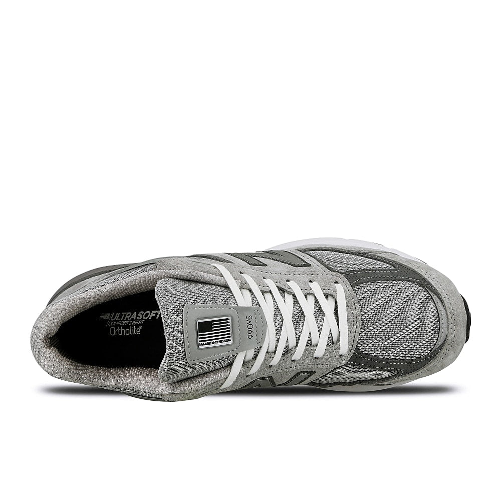 New Balance M990GL5 Grey Low Top Sneakers Detailfoto | Overkill