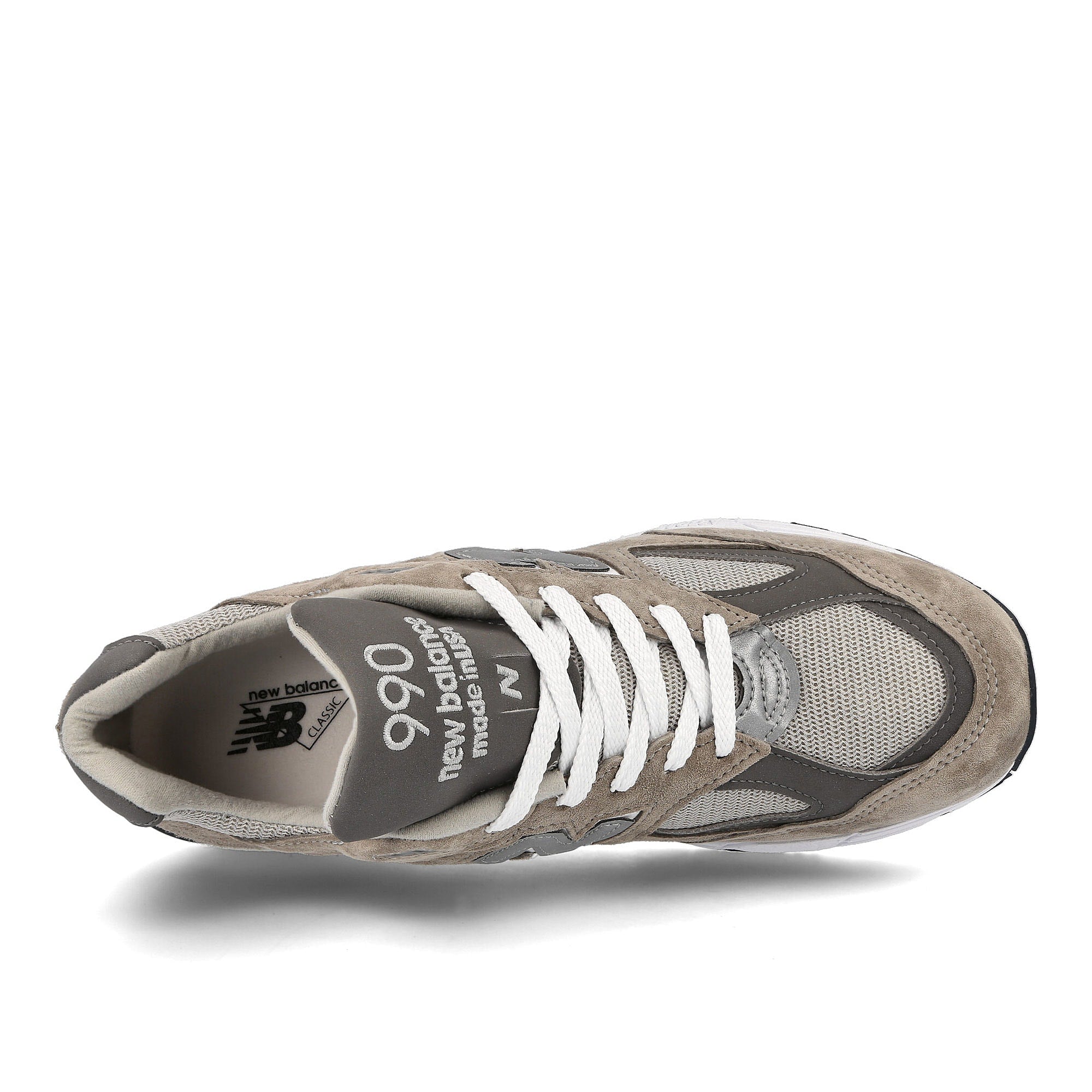 New Balance M990GY2 Grey / White Low Top Sneakers Detailfoto | Overkill