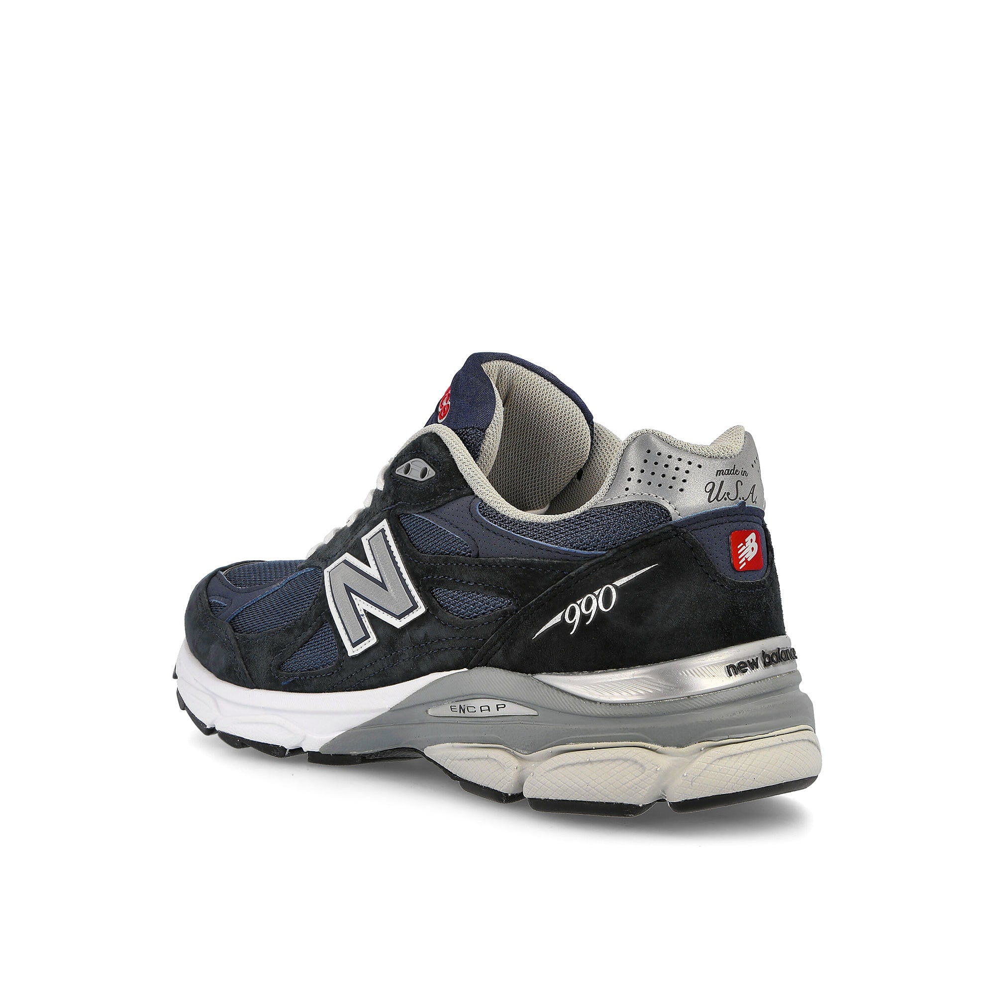 New Balance M990NB3 Dark Navy-Grey Low Top Sneakers Material | Overkill
