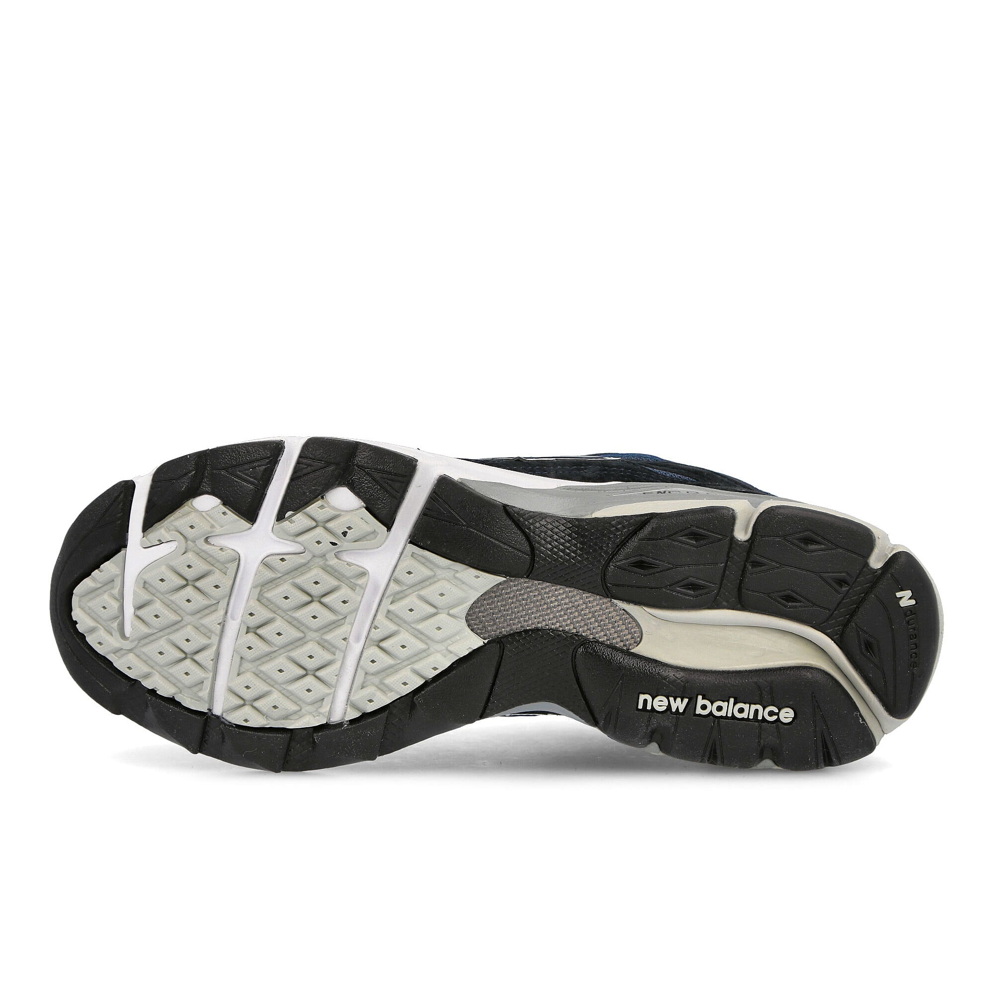 New Balance M990NB3 Dark Navy-Grey Low Top Sneakers Detail View 1 | Overkill