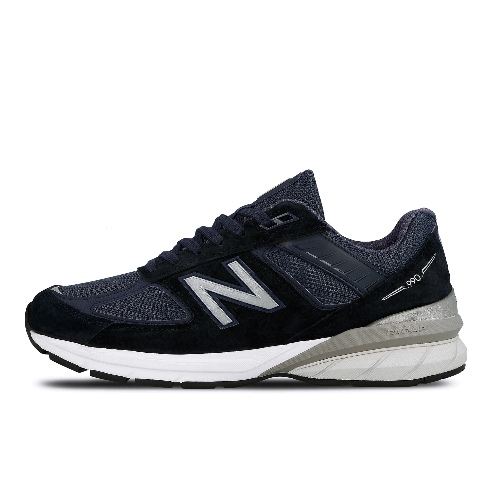 New Balance m 990 nv5 Navy-Silver Low Top Sneakers 721801-60-10 | Overkill
