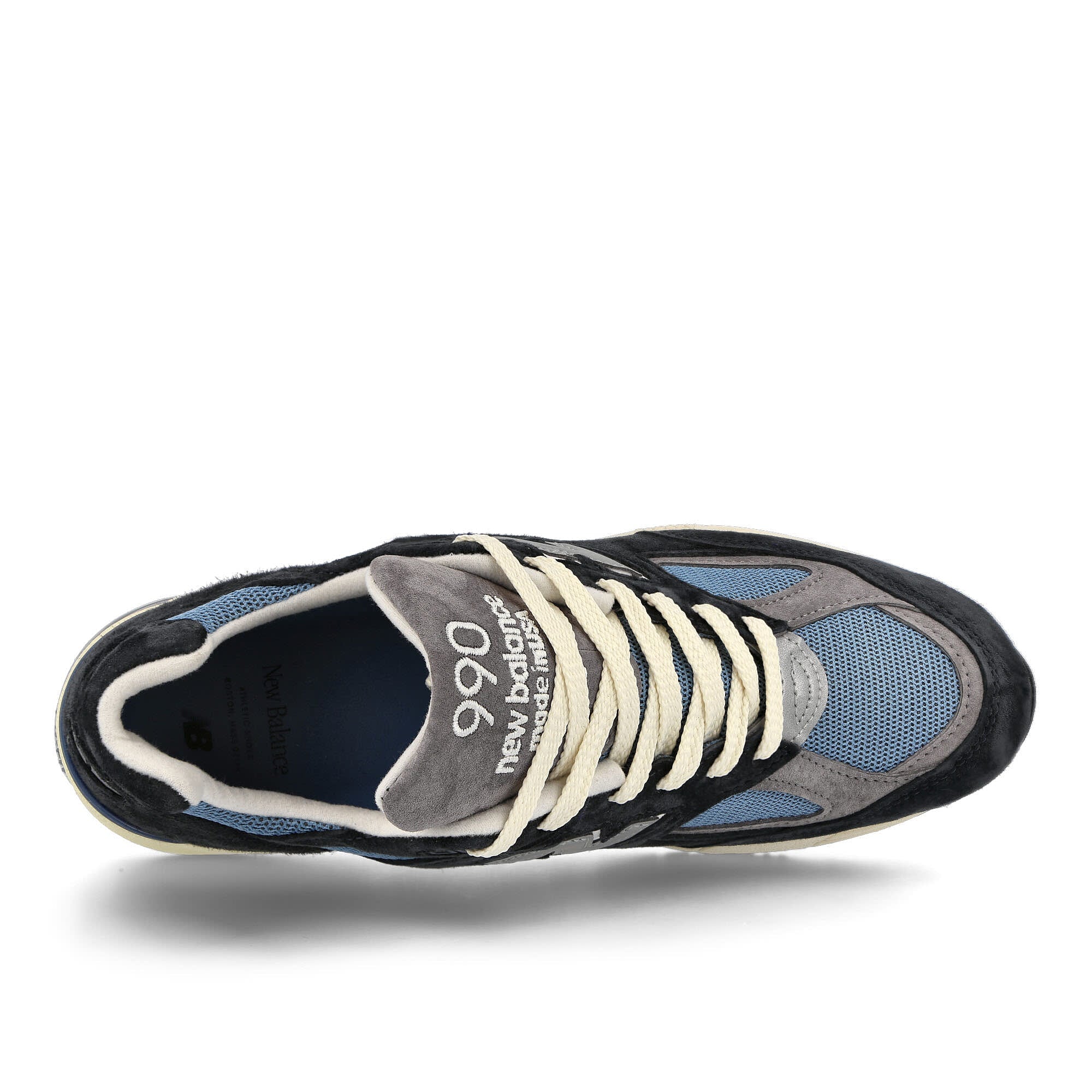 New Balance m990tb2 Navy-Castlerock Low Top Sneakers Detailfoto | Overkill