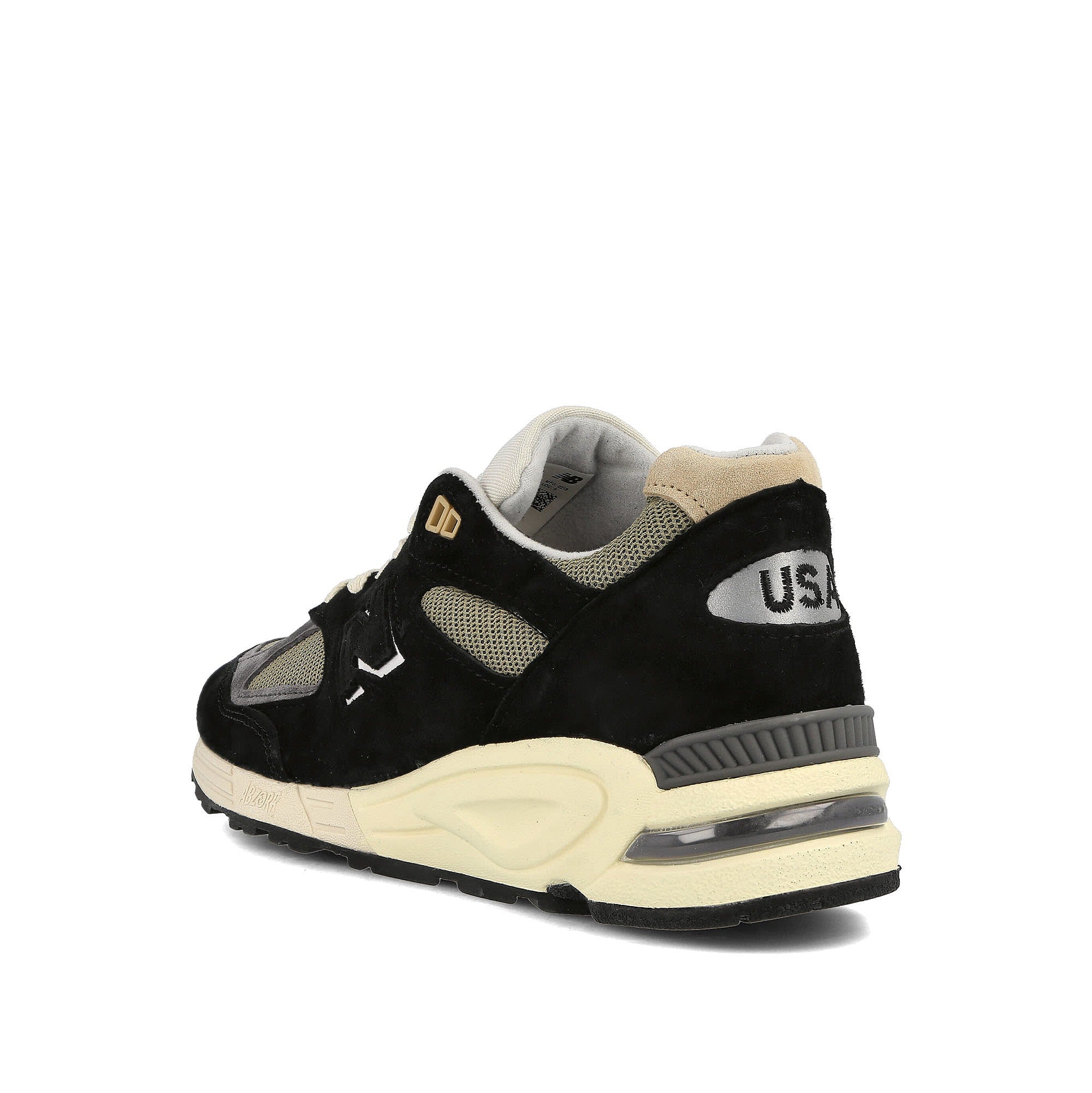 New Balance m990te2 Black-White Low Top Sneakers Material | Overkill