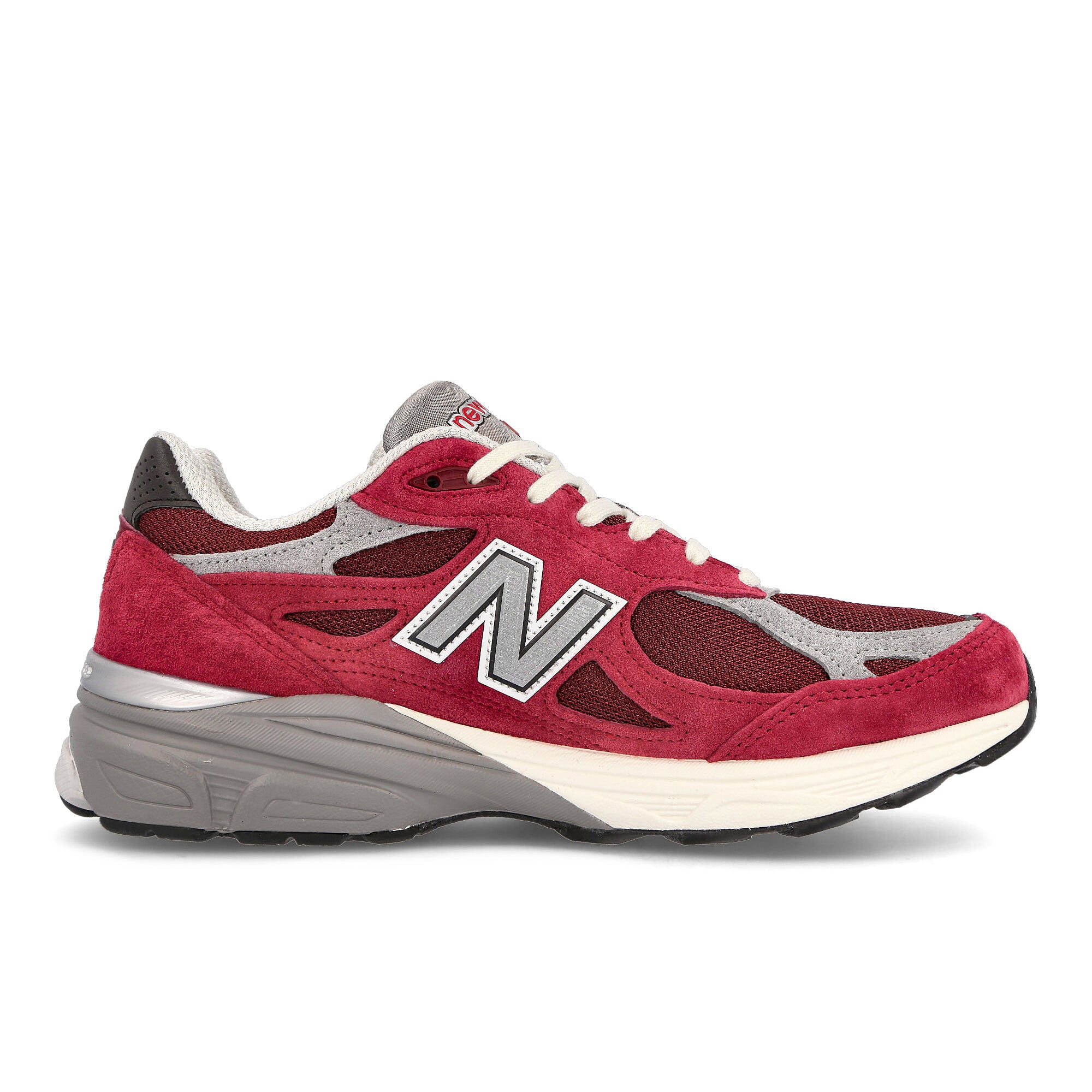 New Balance m990tf3 Red Low Top Sneakers Silhouette | Overkill
