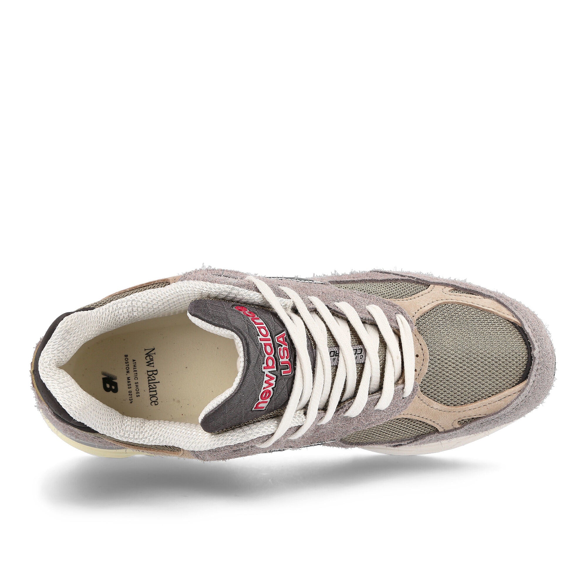 New Balance m990tg3 Grey Low Top Sneakers Detailfoto | Overkill