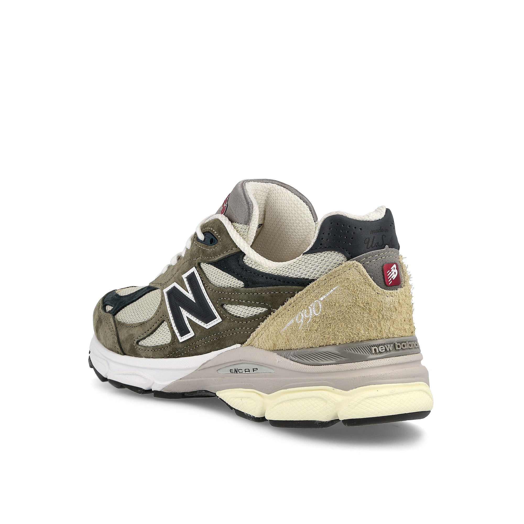 New Balance m990to3 Green / White Low Top Sneakers Material | Overkill