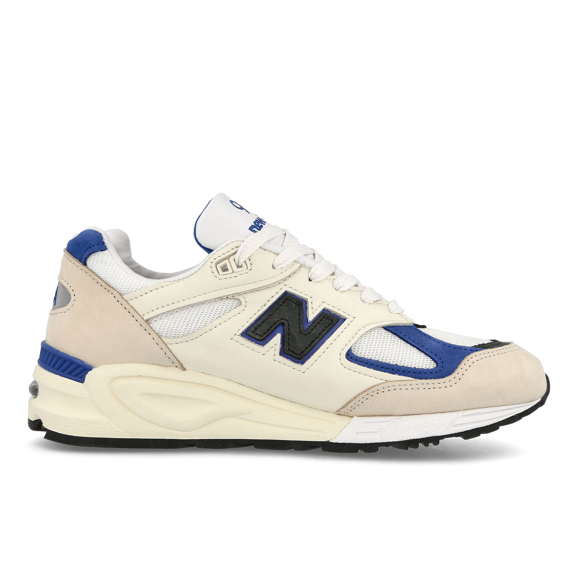 New Balance M990WB2 White-Blue Low Top Sneakers Silhouette | Overkill