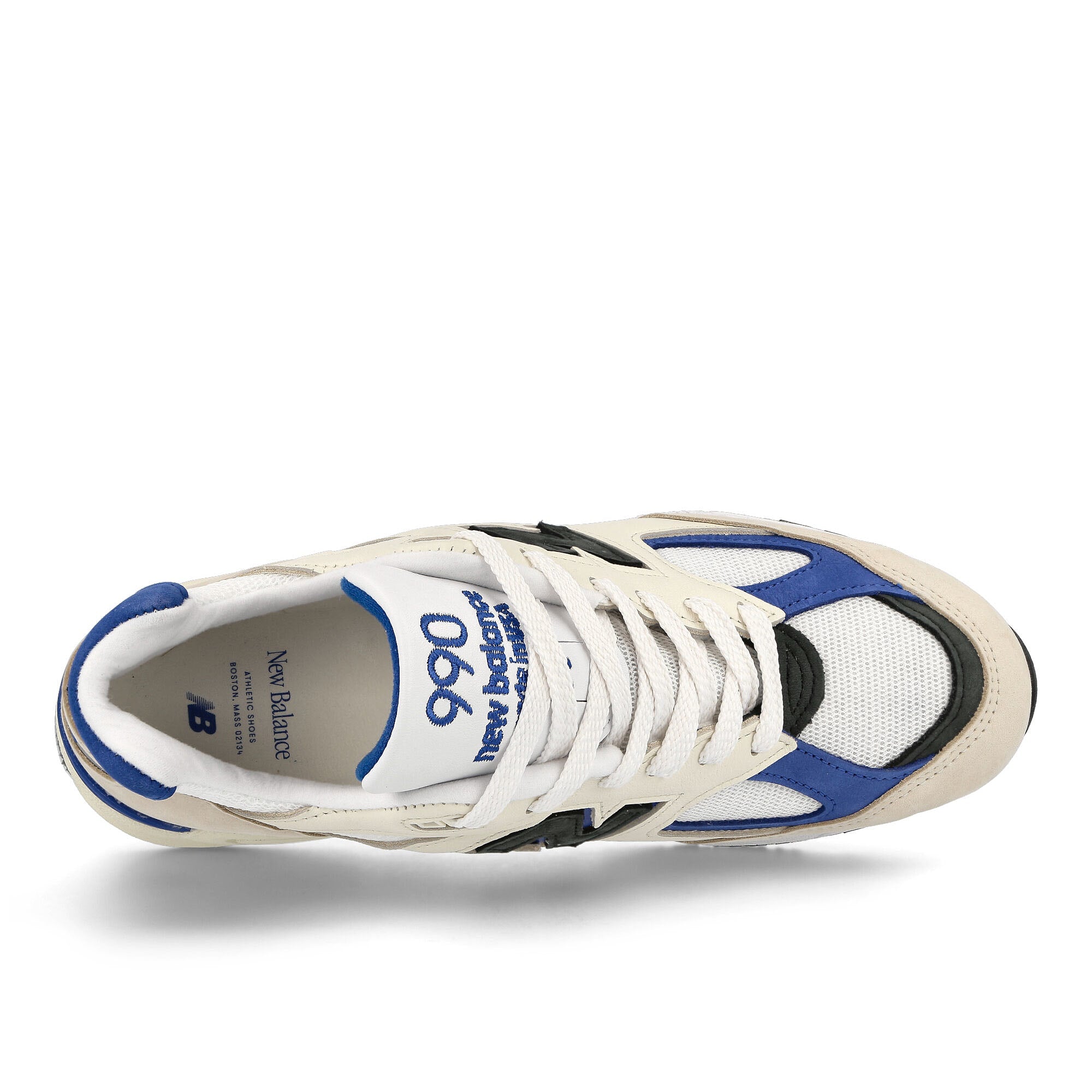 New Balance M990WB2 White-Blue Low Top Sneakers Detailfoto | Overkill