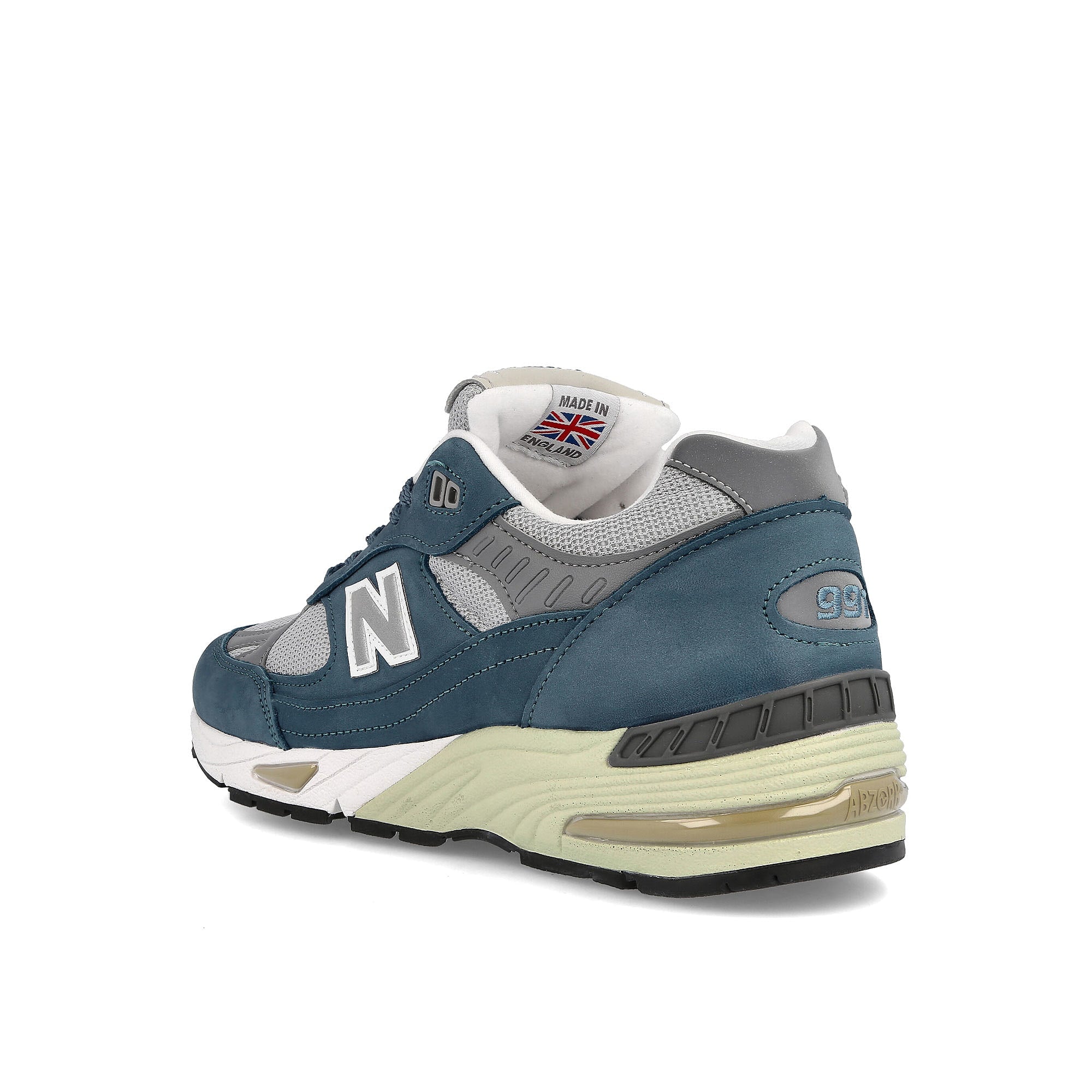 New Balance m 991 bsg Gray Blue-Blue Low Top Sneakers Material | Overkill