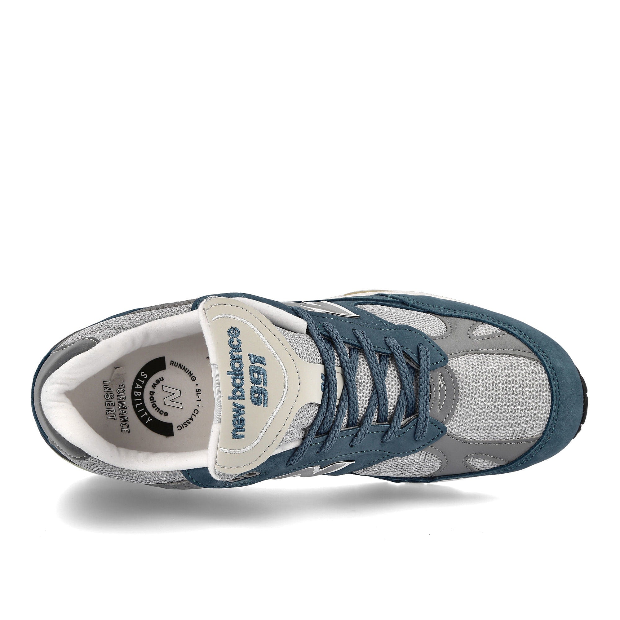 New Balance m 991 bsg Gray Blue-Blue Low Top Sneakers Detailfoto | Overkill