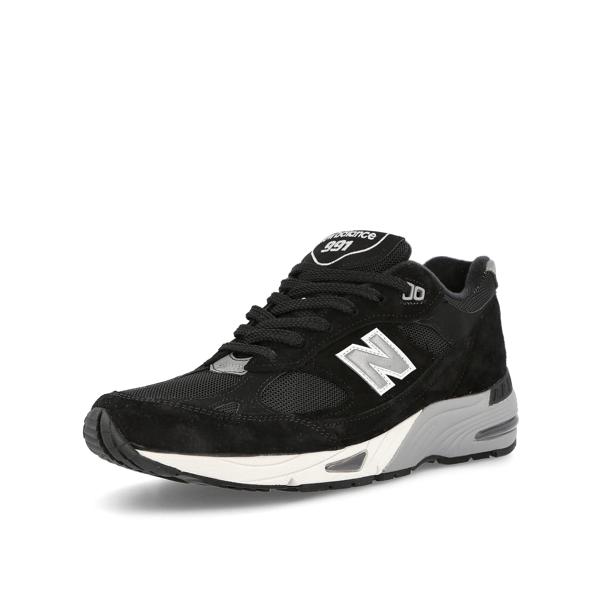 New Balance m991eks Black / Silver Detailfoto | Overkill