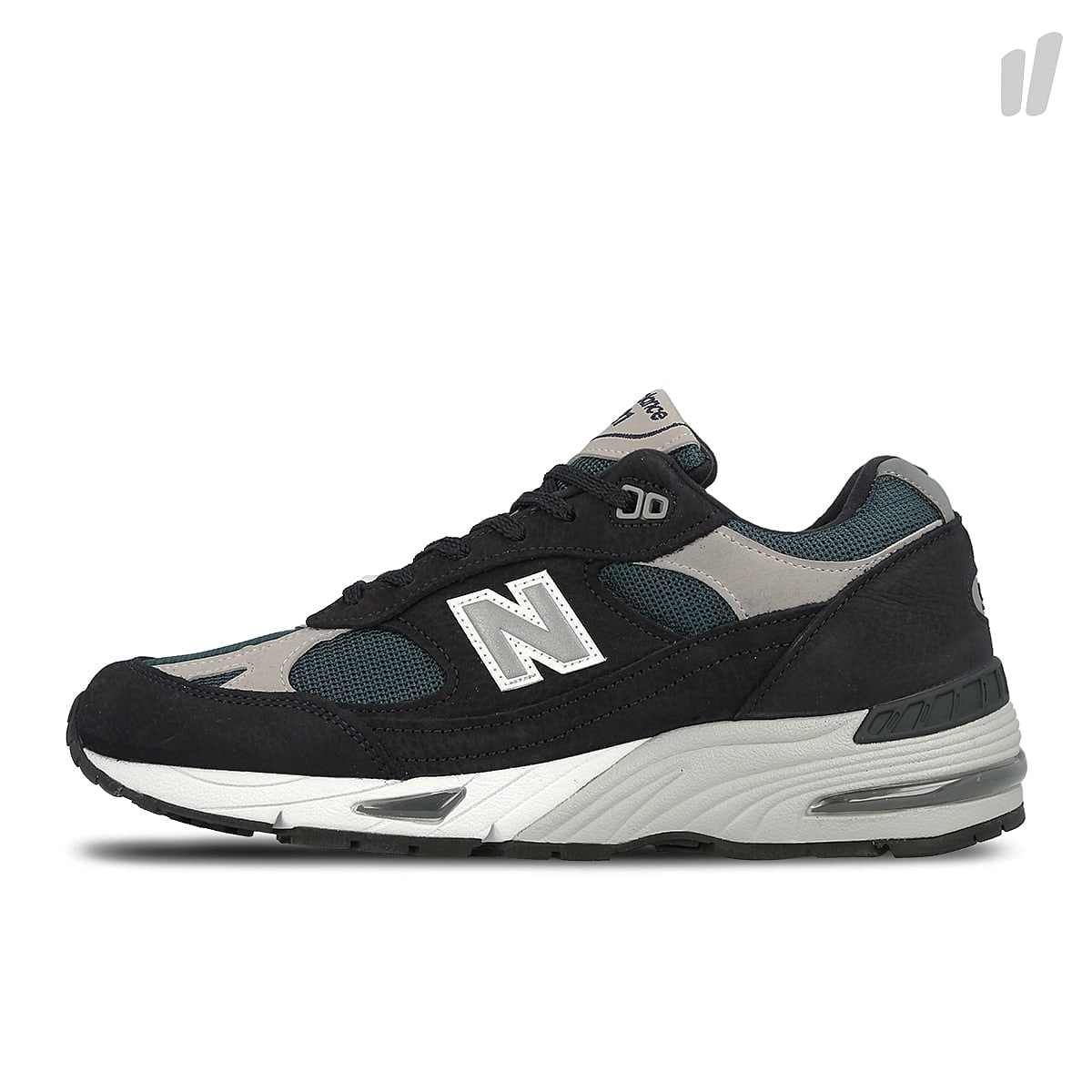 New Balance m 991 fa Grey-Navy Low Top Sneakers 580431-60-8 | Overkill