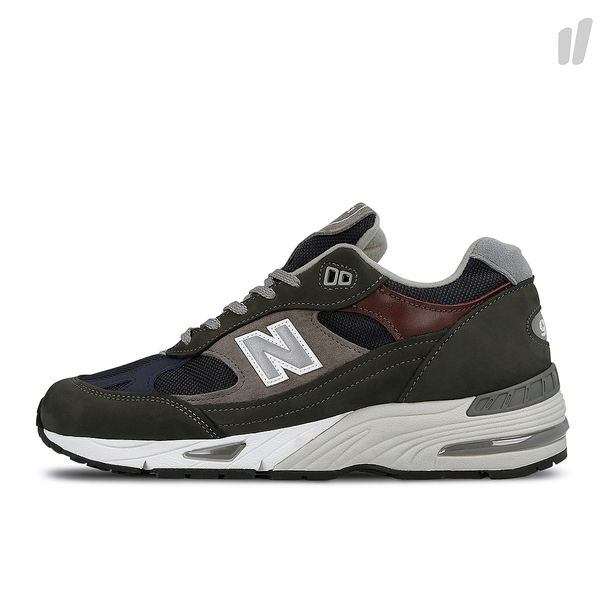 New Balance m 991 gnn Grey-Navy Low Top Sneakers 655521-60-12 | Overkill