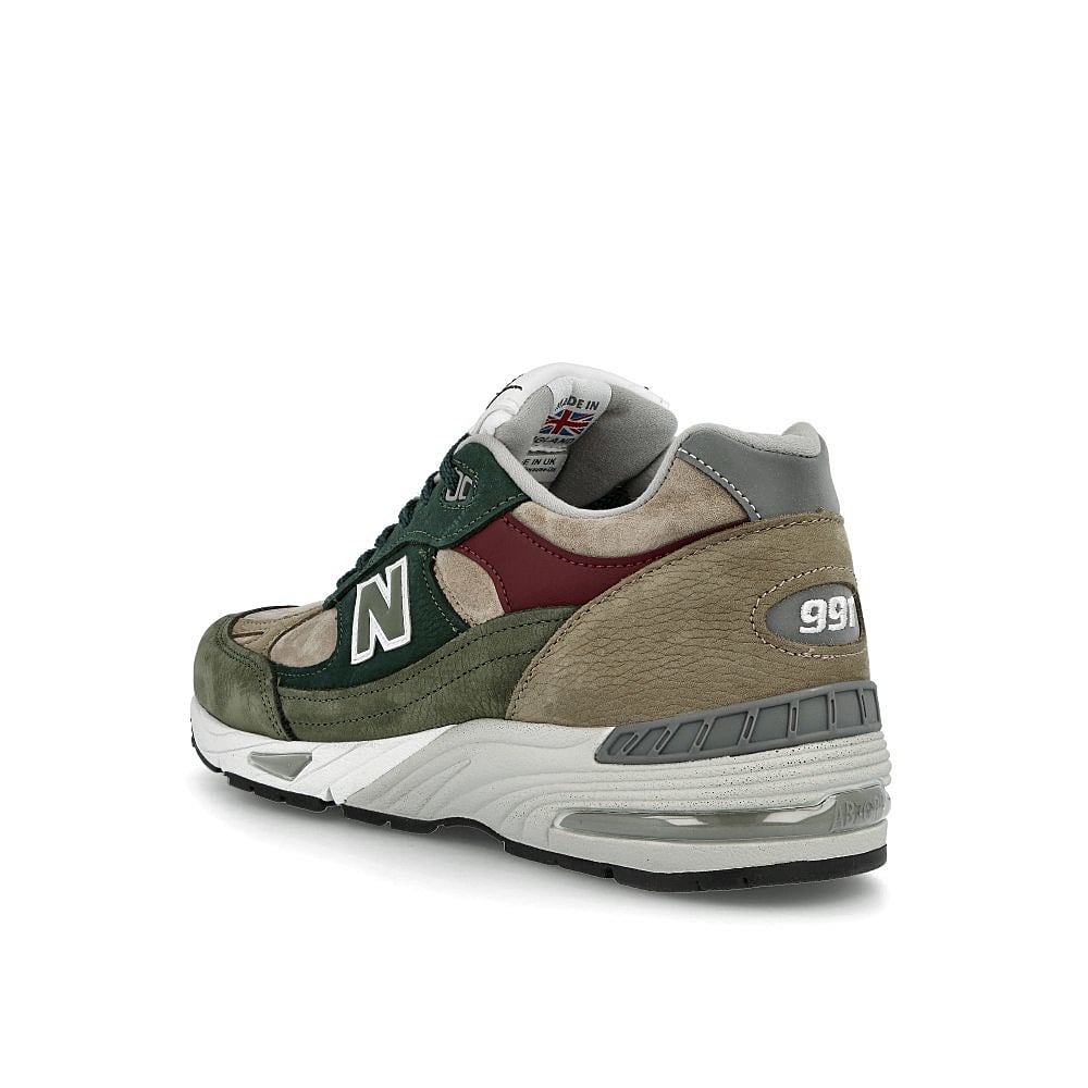 New Balance m 991 ntg Green-Brown Low Top Sneakers Material | Overkill