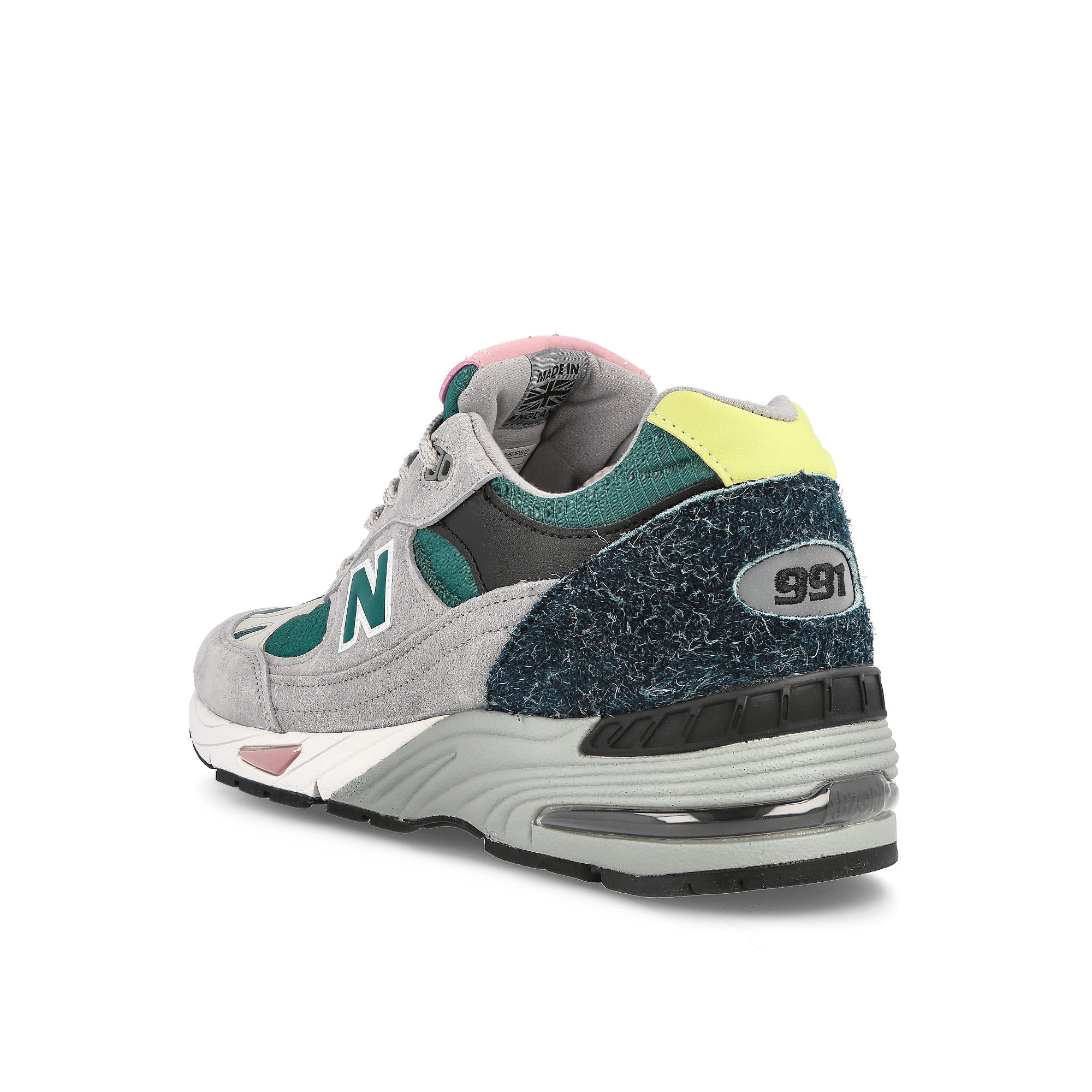 New Balance m991psg Grey-Teal Sneakers Material | Overkill